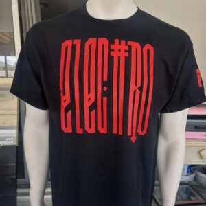 Electro Process Mens Shirt - Signal Red